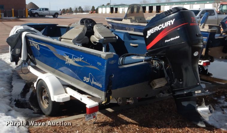 image for item HS9955 Lund Explorer 1700  boat