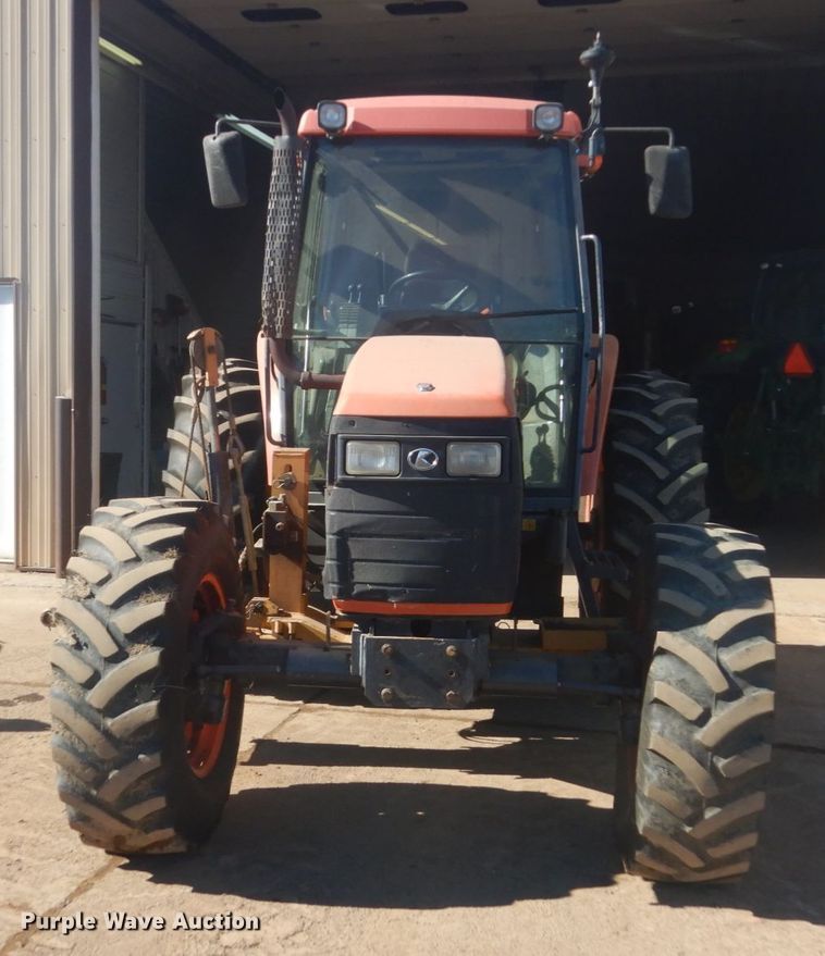image for item HS9958 Kubota M95S  MFWD tractor