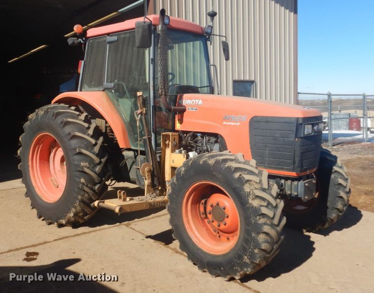 image for item HS9958 Kubota M95S  MFWD tractor