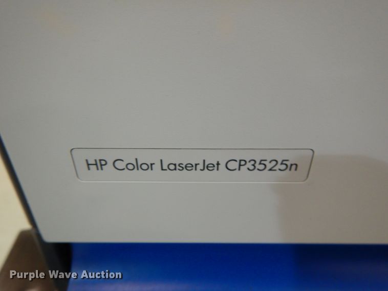 image for item HX9675 (6) HP color laserjet CP3525DN printers