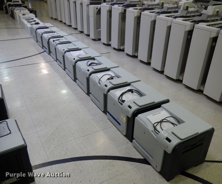 image for item HX9678 (10) HP Laserjet 500 color M551 printers