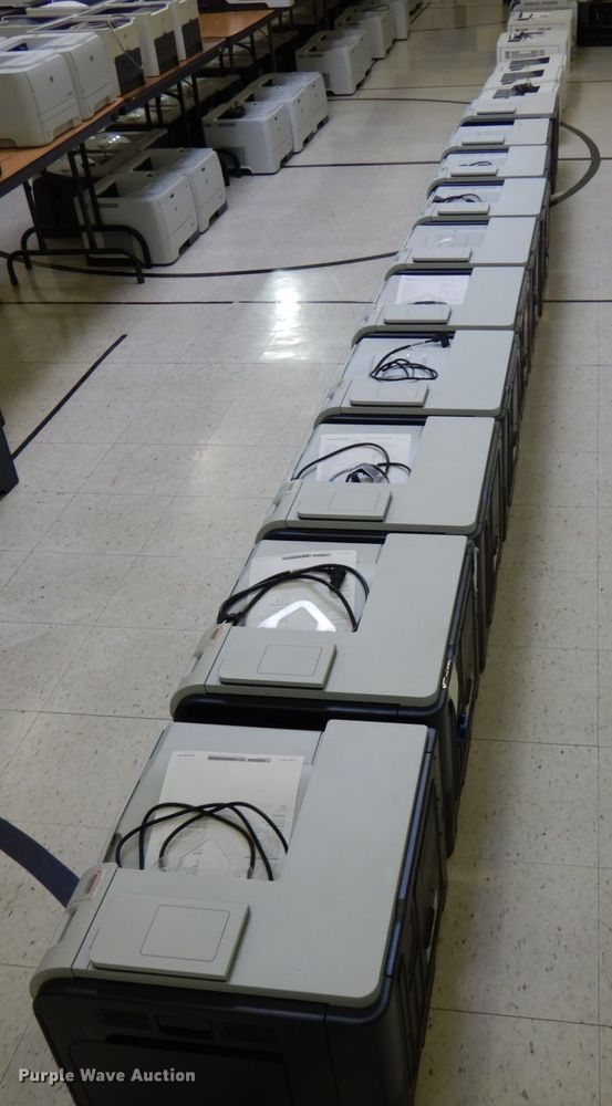 image for item HX9678 (10) HP Laserjet 500 color M551 printers