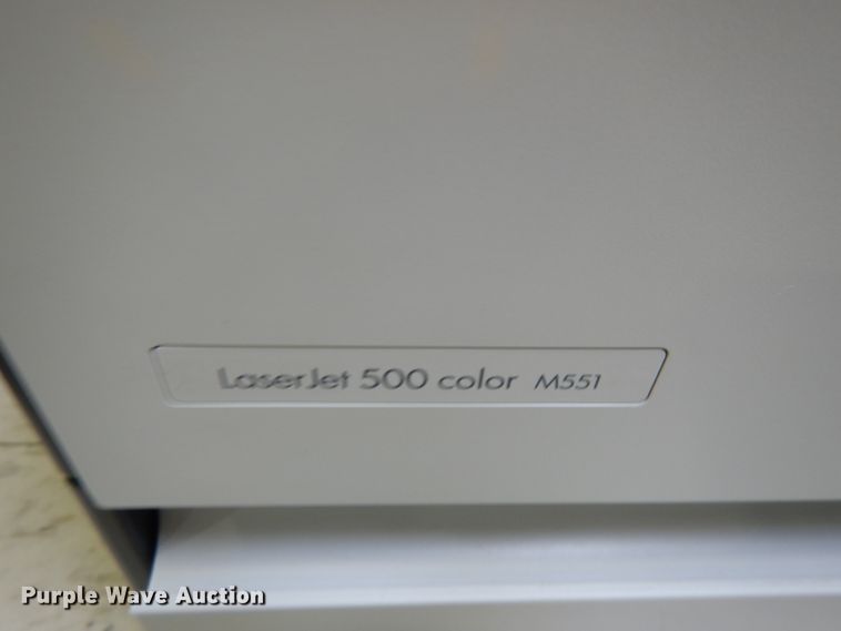 image for item HX9678 (10) HP Laserjet 500 color M551 printers