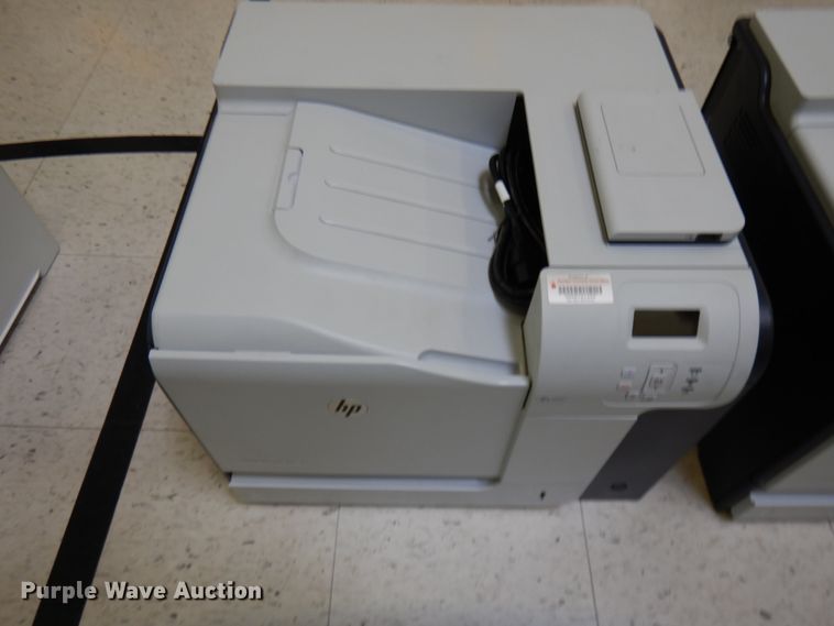 image for item HX9678 (10) HP Laserjet 500 color M551 printers