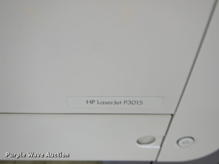 image for item HX9681 (10) HP Laserjet P3015 printers