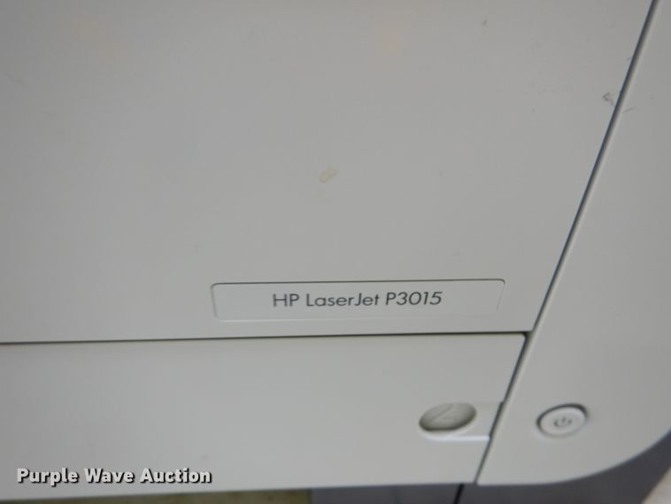 image for item HX9681 (10) HP Laserjet P3015 printers