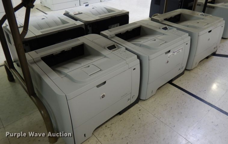image for item HX9682 (5) HP Laserjet P3015 printers