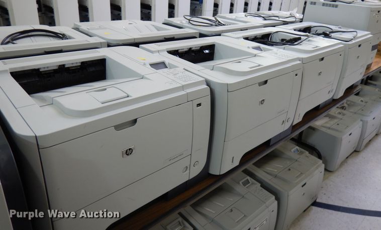 image for item HX9683 (10) HP Laserjet P3015 printers