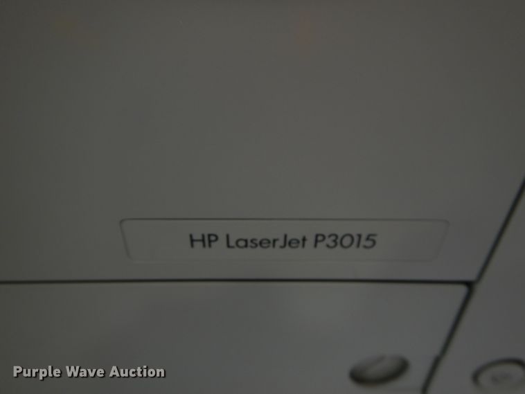 image for item HX9683 (10) HP Laserjet P3015 printers