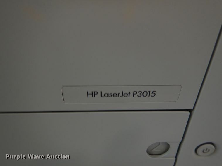image for item HX9683 (10) HP Laserjet P3015 printers