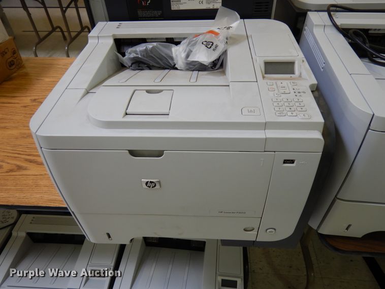image for item HX9683 (10) HP Laserjet P3015 printers