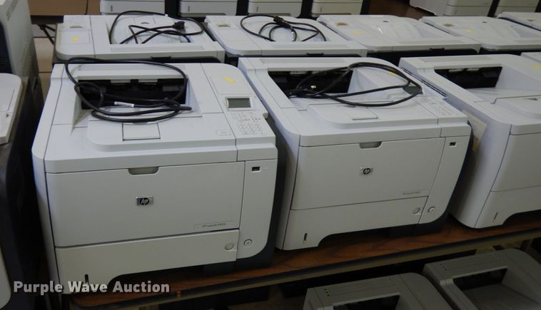 image for item HX9683 (10) HP Laserjet P3015 printers