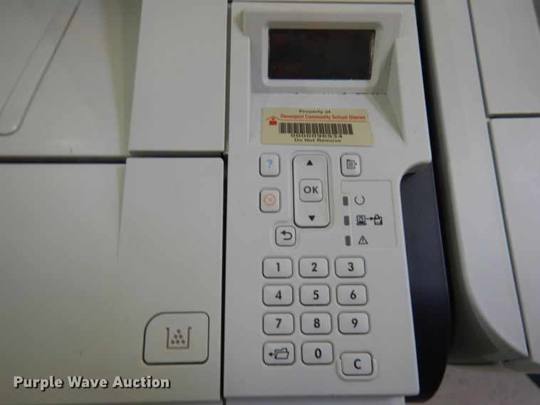 image for item HX9683 (10) HP Laserjet P3015 printers