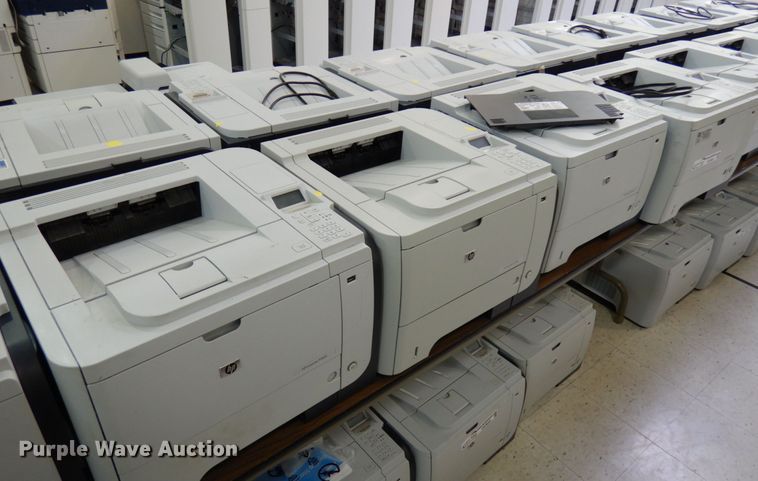 image for item HX9684 (8) HP Laserjet P3015 printers