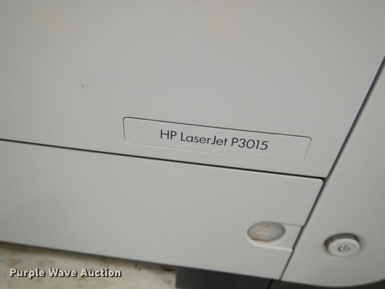 image for item HX9685 (6) HP Laserjet P3015 printers