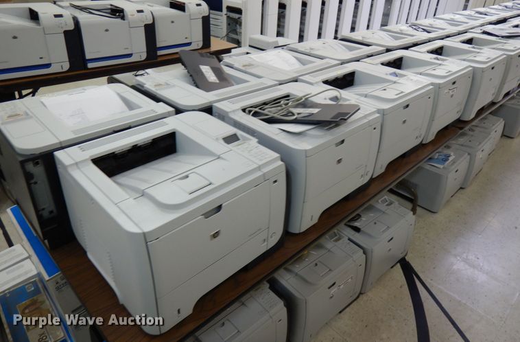 image for item HX9686 (8) HP Laserjet P3015 printers