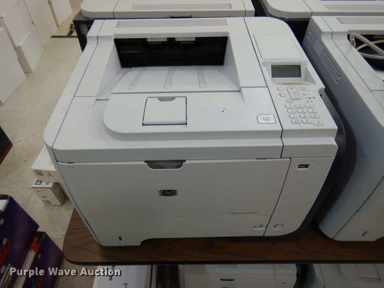 image for item HX9686 (8) HP Laserjet P3015 printers