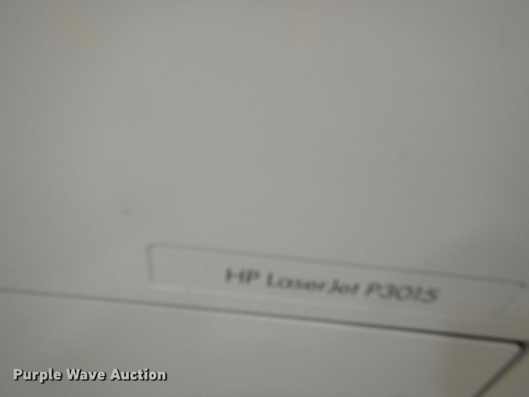 image for item HX9687 (6) HP Laserjet P3015 printers