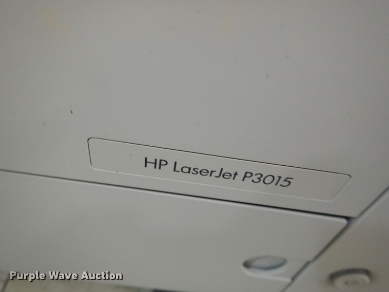 image for item HX9687 (6) HP Laserjet P3015 printers