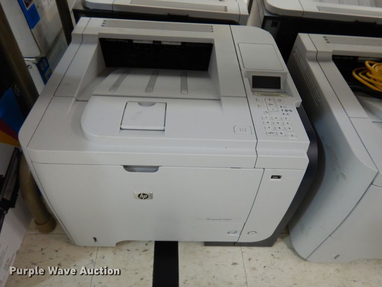 image for item HX9687 (6) HP Laserjet P3015 printers