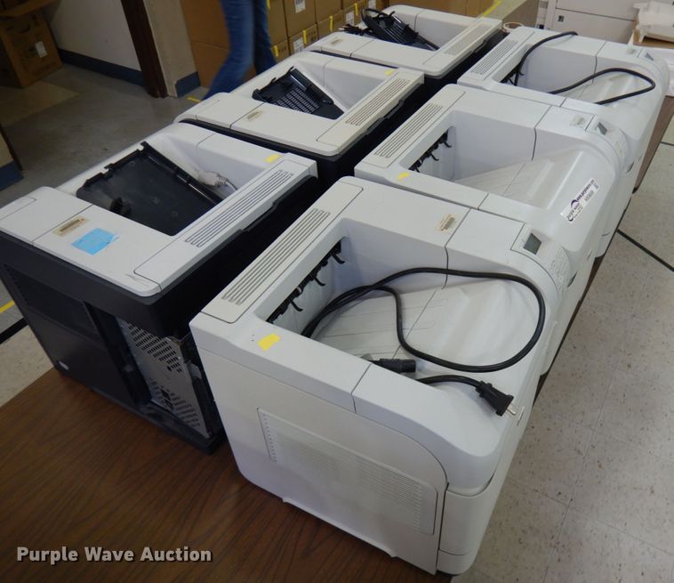 image for item HX9689 (6) HP Laserjet P4015N printers