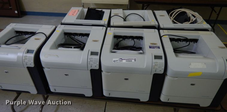 image for item HX9690 (7) HP Laserjet P4015N printers