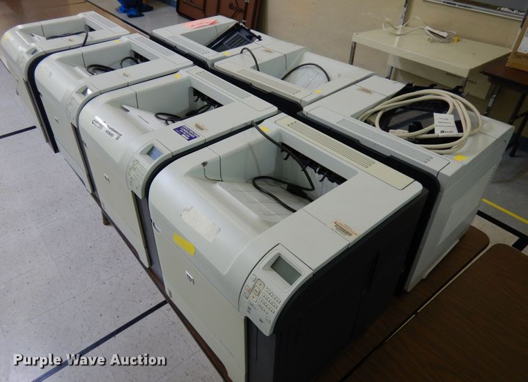 image for item HX9690 (7) HP Laserjet P4015N printers