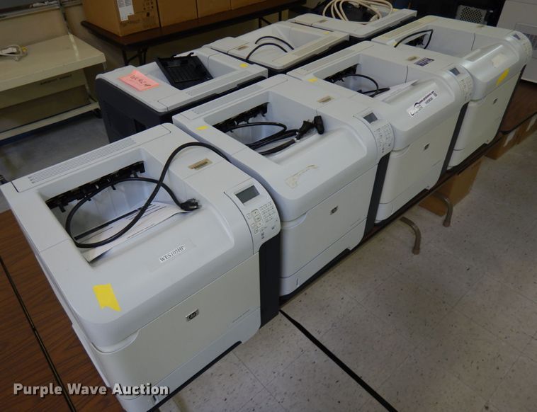 image for item HX9690 (7) HP Laserjet P4015N printers