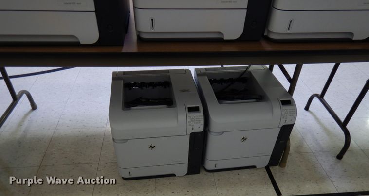 image for item HX9691 (5) HP Laserjet 600 M602 printers