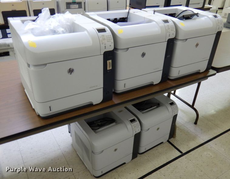 image for item HX9691 (5) HP Laserjet 600 M602 printers