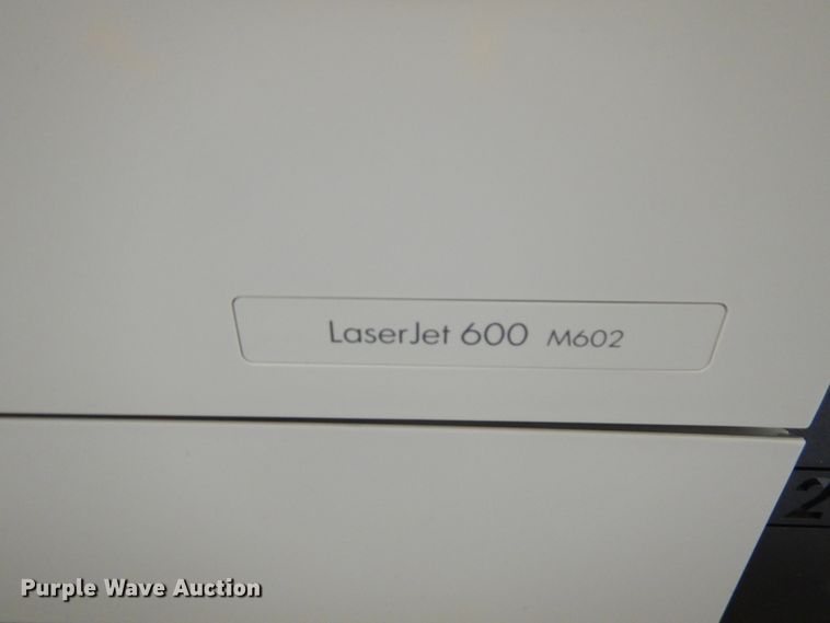 image for item HX9691 (5) HP Laserjet 600 M602 printers