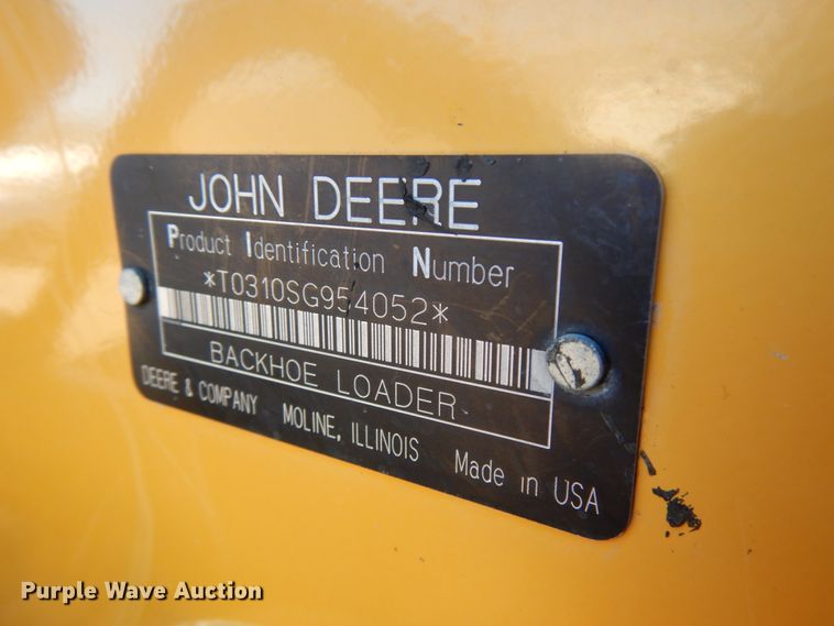 image for item IA9359 2006 John Deere 310SG  backhoe