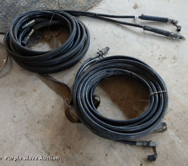 image for item IX9285 (2) hydraulic hoses