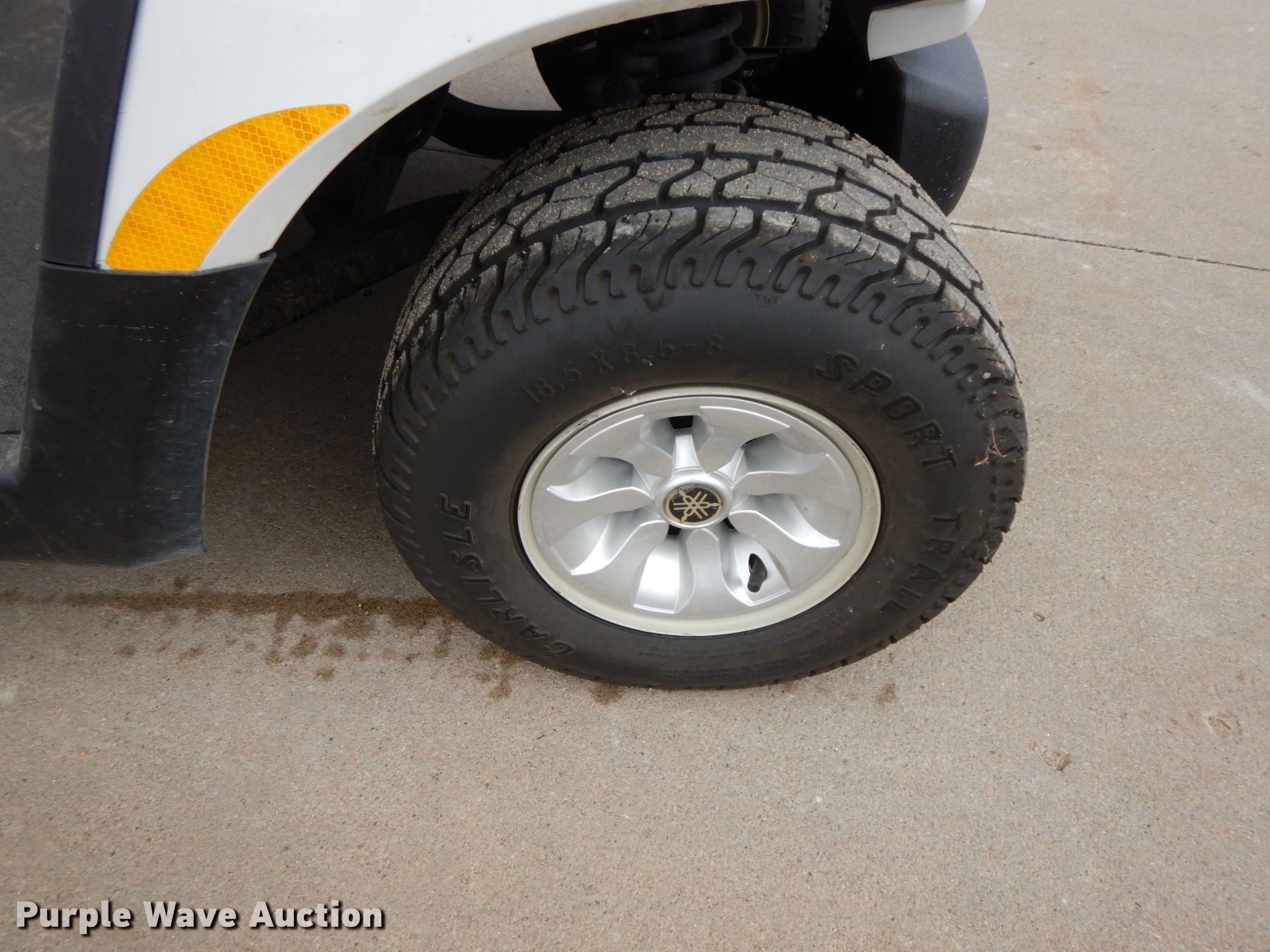 2010 Yamaha YDRE3 golf cart in Ottumwa, IA Item IX9301 sold Purple Wave