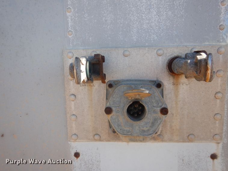 image for item DI3708 1989 Timpte double hopper bottom grain trailer