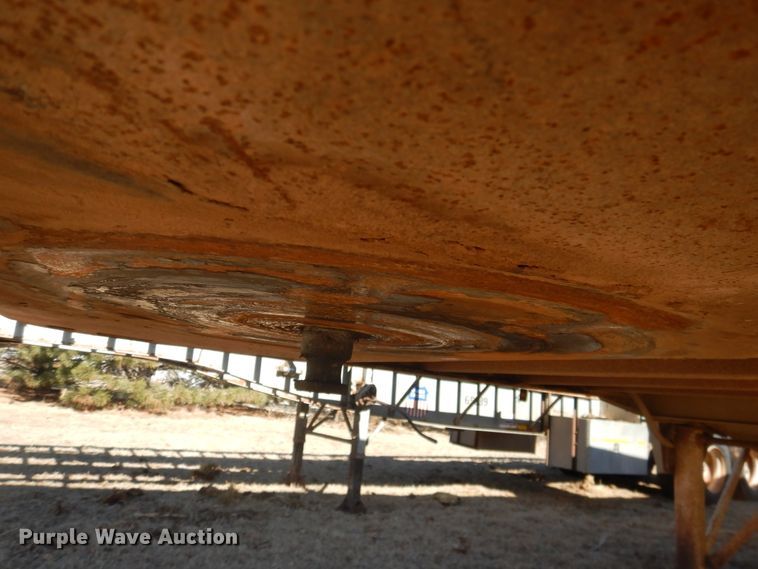 image for item DI3708 1989 Timpte double hopper bottom grain trailer