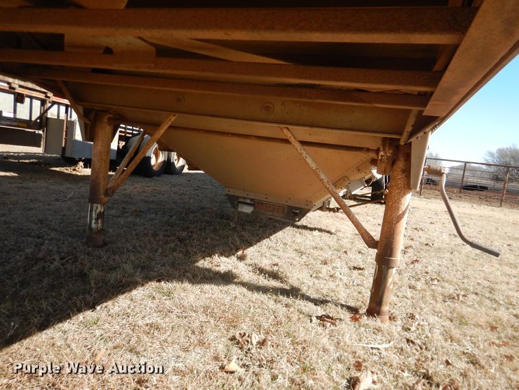 image for item DI3708 1989 Timpte double hopper bottom grain trailer