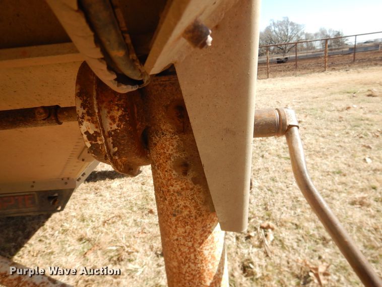 image for item DI3708 1989 Timpte double hopper bottom grain trailer