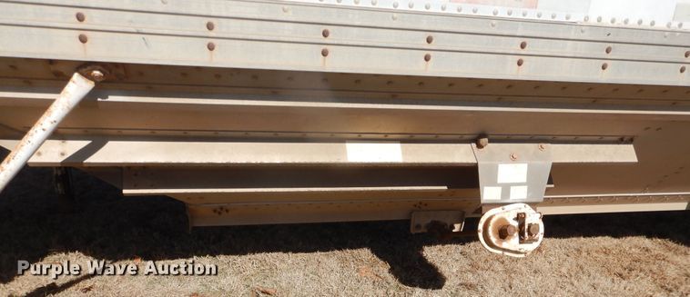 image for item DI3708 1989 Timpte double hopper bottom grain trailer