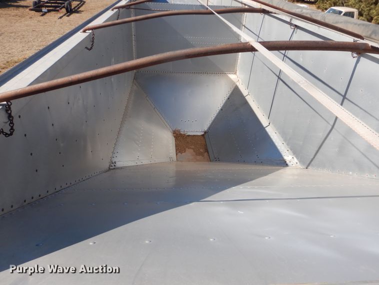 image for item DI3708 1989 Timpte double hopper bottom grain trailer