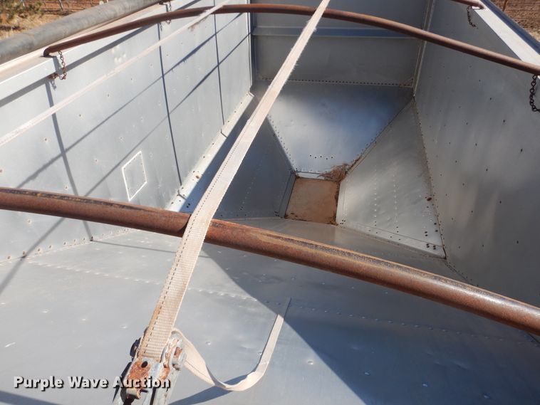 image for item DI3708 1989 Timpte double hopper bottom grain trailer