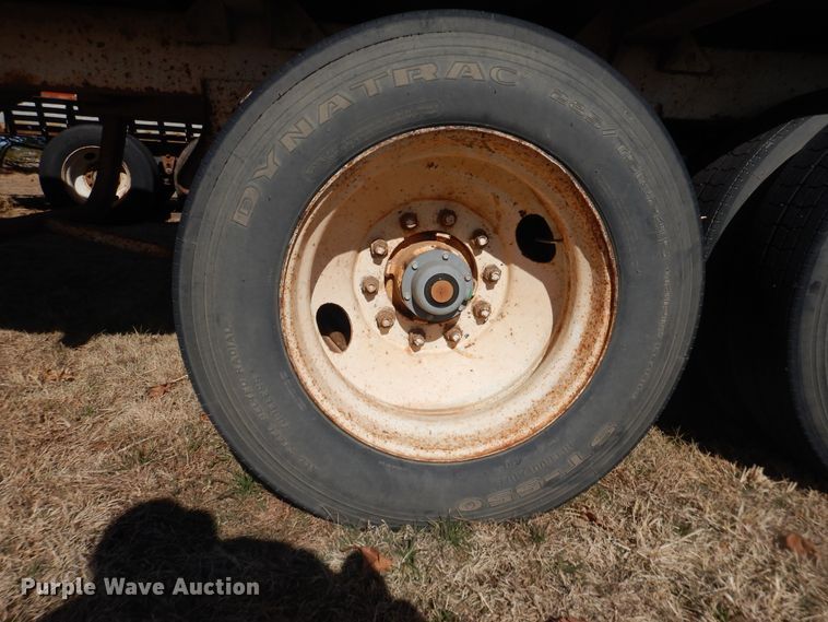 image for item DI3708 1989 Timpte double hopper bottom grain trailer