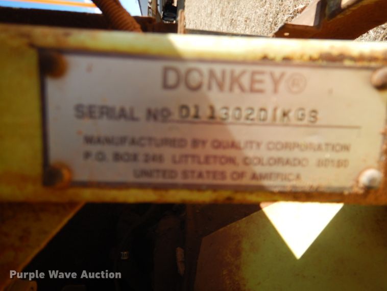 image for item DI3715 Donkey  forklift