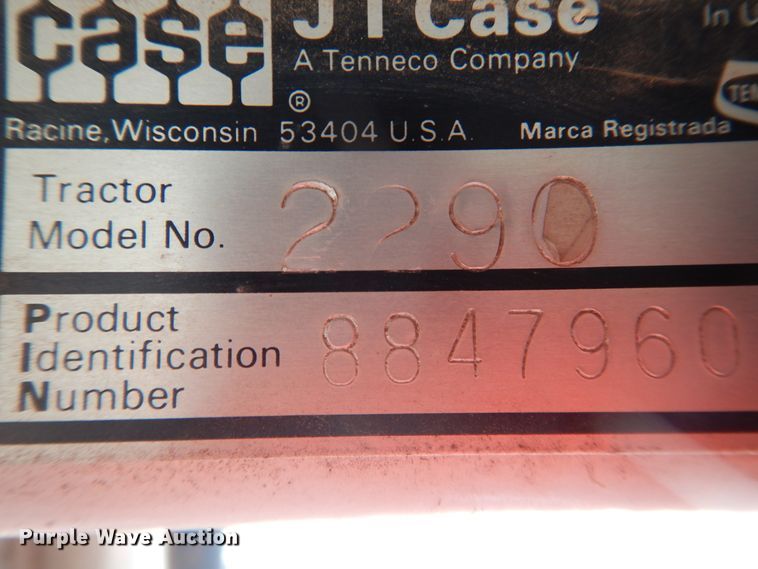 image for item DI3717 1979 Case 2290  tractor