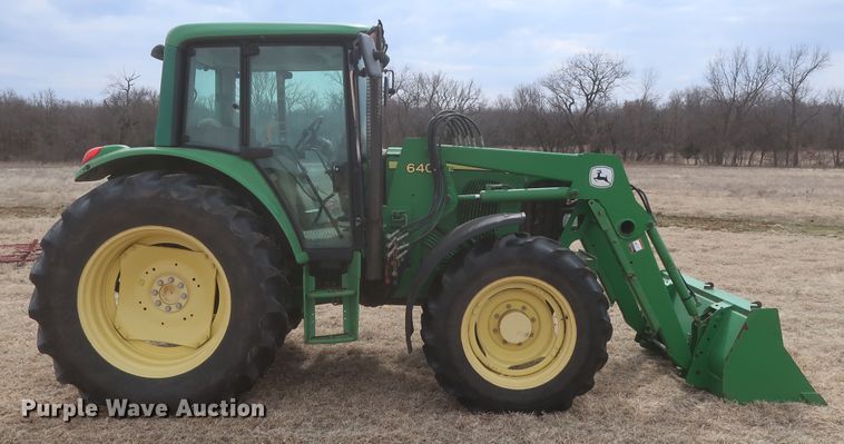image for item DJ1848 2004 John Deere 6420  MFWD tractor