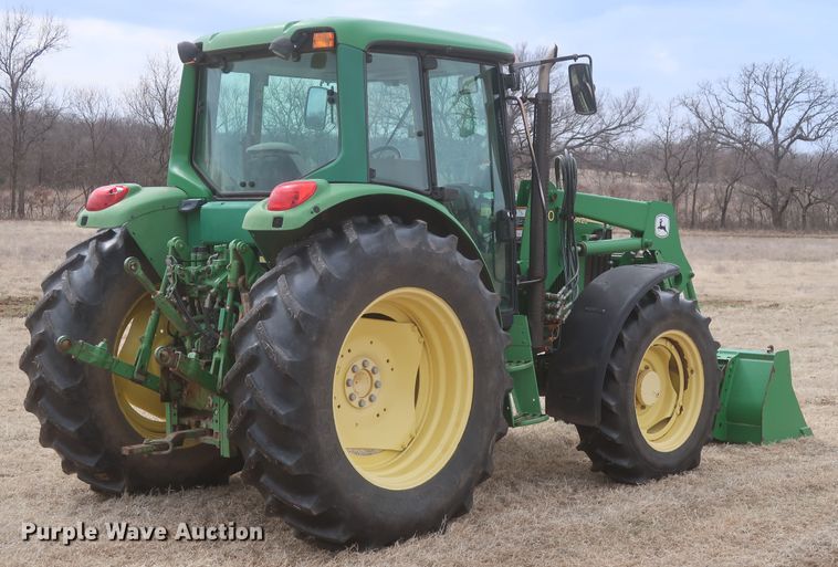 image for item DJ1848 2004 John Deere 6420  MFWD tractor