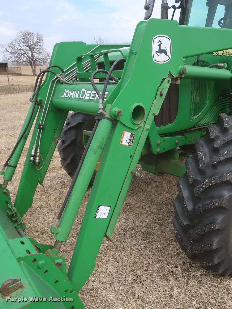 image for item DJ1848 2004 John Deere 6420  MFWD tractor