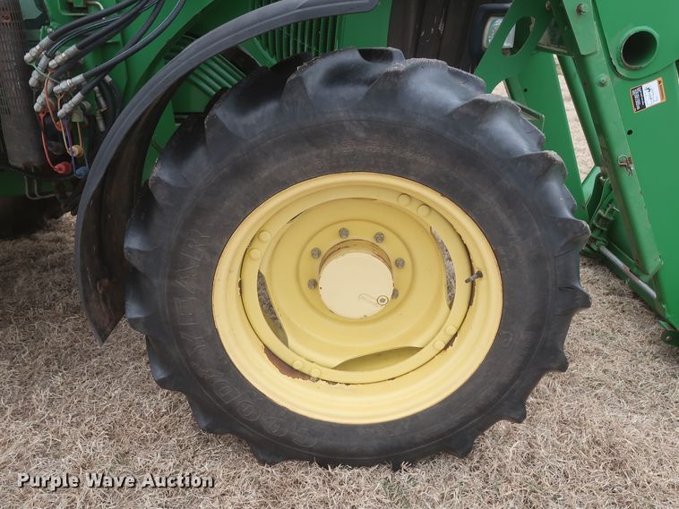 image for item DJ1848 2004 John Deere 6420  MFWD tractor