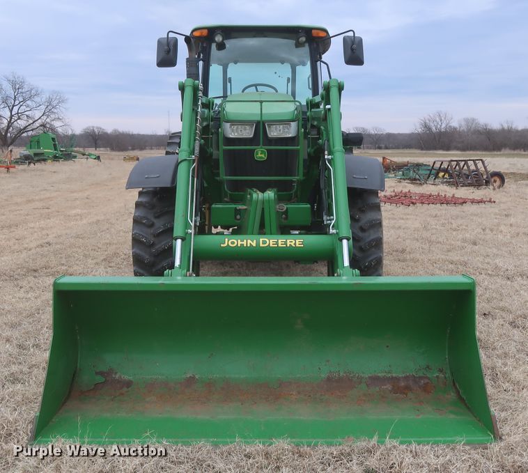 image for item DJ1849 2013 John Deere 6105D  MFWD tractor