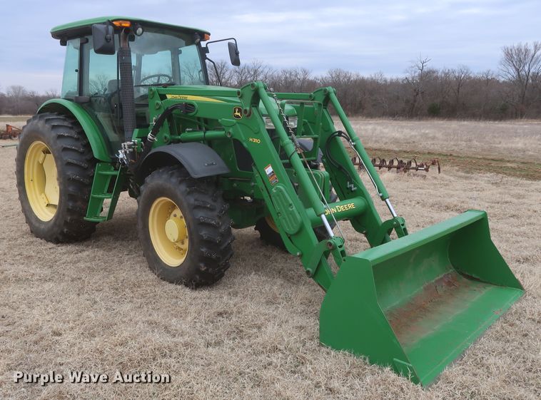 image for item DJ1849 2013 John Deere 6105D  MFWD tractor